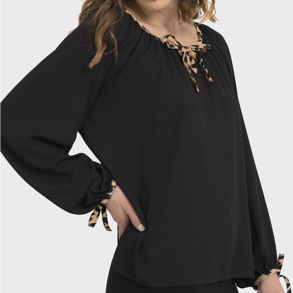 GIFTABLE Joseph Ribkoff 🔥🔥tunic 8 animal trim